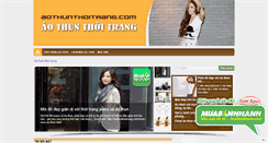 Desktop Screenshot of aothunthoitrang.com